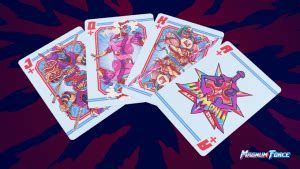 Magnum Force: 80’s Themed Cartoon/Action Playing Cards!.